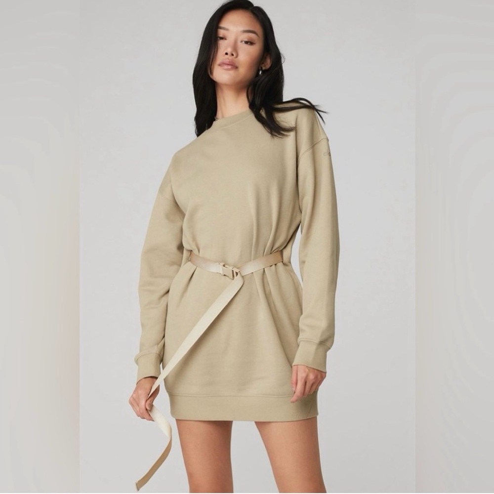 Alo Yoga Sweatshirt Dress